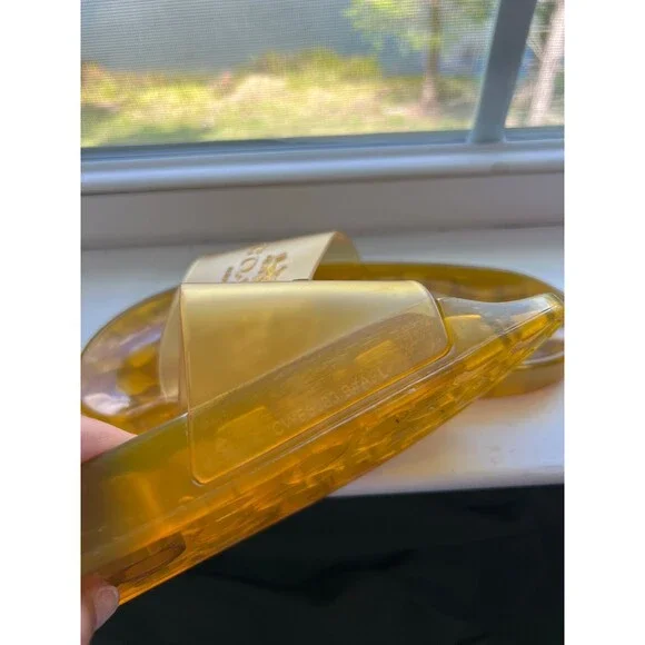 Coach Ulyssa Jelly Slide Sandals in Buttercup Yellow Women’s Size 8 - Picture 8 of 11